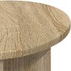 vidaXL Beistelltisch Sonoma-Eiche Ø 39 x 38 cm Holzwerkstoff 8001083 Bild 4
