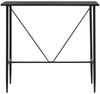 vidaXL 5-tlg. Bar-Set Stoff Schwarz [3051297] Bild 3