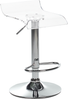 Set mit 2 Barstühlen NEUM drehbar Transparent Bild 4