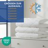 Bettdecke Ganzjahresdecke Steppdecke 140x200 cm - Schlafdecke warm Steppbettdecke Duvet Weiß Bild 2