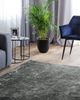 Teppich dunkelgrau 200x200 cm Shaggy DEMRE Bild 3
