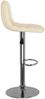 vidaXL Barhocker 2 Stk. Creme Stoff [333947] Bild 5