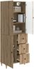 vidaXL Schrankset 2 pcs 66 x 34,5 x 90 cm Holzwerkstoff 3416483 Bild 2
