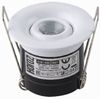 LED Mini Spot Einbauleuchte Einbaustrahler 2 Watt inkl. Trafo Rund Weiß Schwenkbar Neutralweiß Bild 3