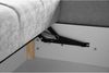 Beautysofa Ecksofa MORI, universelle Seite, mit Schlaffunktion, mit Bettkasten Bild 3