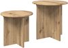 vidaXL Beistelltisch-Set 2 pcs Artisan-Eiche Holzwerkstoff 8001018 Bild 3