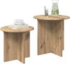 vidaXL Beistelltisch-Set 2 pcs Artisan-Eiche Holzwerkstoff 8001018 Bild 2
