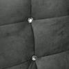 Sofa 3-Sitzer mit Bettfunktion Kaycee Samtvelours graphit Bild 2
