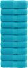 vidaXL Premium-Gästetücher SOLUND 10 Stk. Türkis 30x50 cm 600 g/m² 137448 Bild 1