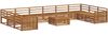 vidaXL Sofagarnituren 11 pcs Natur Massivholz Akazie 3374244 Bild 2