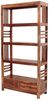 Bücherregal Kali 90x180x35 aus indischem Sheesham-Massivholz Bild 3