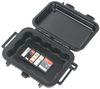 HMF Aufbewahrungsbox ODK500 Outdoor-Koffer klein (inkl. Karabinerhaken), wasserdichte Box für Boot und Freizeit, 19,8 x 10,5 x 6,4 cm, schwarz Bild 3