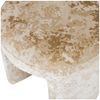 Polsterhocker Charlie - Strukturstoff Beige Bild 3
