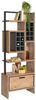 Raumteiler Pavarotti, Holzwerkstoff, Metall, Holzfarben, 70 x 190 x 35 cm Bild 2