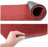 ANRO Läufer Teppichläufer POET Sauberlaufmatte Fußmatte Teppich Läufer, eckig, Höhe: 5 mm, Bodenläufer 100x100cm Meliert Rot Breite 100cm Bild 3