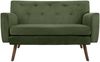 CLP Sofa Kioni Cordbezug 2-Sitzer komfortabel gepolstert bis 240 kg belastbar,grün Bild 5