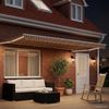 vidaXL Manuelle Gelenkarmmarkise mit LEDs 4,5 × 3 m 3419314 Bild 3