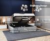 thematys Polsterbett Stauraumbett mit Velours 90x200, 120x200, 140x200, 160x200, 180x200cm (MADE IN EU - mit hochwertigem Velours Bezug, Bettrahmen, Bett, Optional mit Matratze bestellbar, mit großen gepolsterten Kopfteil, mit Bettkasten zum aufklappen... Bild 2