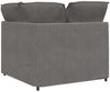 vidaXL Modulares Sofa Eckmodul mit Kissen Hellgrau 100 cm 4104467 Bild 5