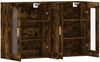 vidaXL Wandschränke 2 Stk. Räuchereiche Holzwerkstoff 3197902 Bild 5