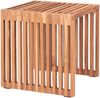Beistelltisch >Pego< in Braun, Teak - 40x40x40cm (BxHxT) Bild 3
