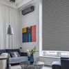Sekey Plissee Faltrollo Klemmfix ohne Bohren Dunkelgrau 70x200cm Bild 5