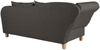 Selma Recamiere mit Armteil links klappbar Flachgewebe Braun Buche Natur Bild 4