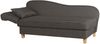 Selma Recamiere mit Armteil links klappbar Flachgewebe Braun Buche Natur Bild 3