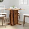 vidaXL Esstisch Altholz-Optik 80x80x75 cm Holzwerkstoff 855810 Bild 4