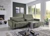Wohnlandschaft >Wolve< elektr. Sitzverstellung, 2 Kissen, Cord oliv - 277x108x179cm (BxHxT) Bild 2