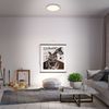 Briloner LED Deckenleuchte Runa Ø 38 cm, Metallrahmen silber Bild 2