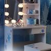 Kinder-Schminktisch Schneeflocke Weiß 54.8 cm mit LED Beleuchtung Vicco Bild 5