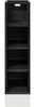 vidaXL Küchenunterschrank Schwarz Eichen-Optik 20 x 44,5 x 81,5 cm 876649 Bild 5