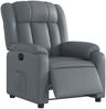 vidaXL Relaxsessel Elektrisch Grau Kunstleder 3205253 Bild 3