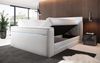 Boxspringbett Pluto mit TV Lift, RGB und Stauraum 140x200 Weiß H2 (bis 70kg) Bild 5