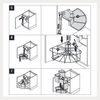 Abfallcenter Nr. 720363 Schwenkeimer 9 und 12 Liter grau Bild 5