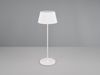 Akku LED Tischleuchte SUAREZ kabellos für Innen & Außen, Weiß - Höhe 39cm Bild 3