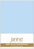 Janine Mako-Jersey Spannbetttuch Spannbettlaken 100% naturreine Baumwolle 90-100cm x 190-200cm 12 hellblau Bild 4
