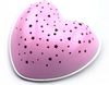 2 x LED Nachtlicht SOLAR HEART projiziert Herzen/Sterne mit Solar/USB aufladbar Bild 2