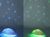 2 x LED Nachtlicht SOLAR HEART projiziert Herzen/Sterne mit Solar/USB aufladbar Bild 5