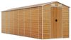 vidaXL Gerätehaus Hellbraun 191x640x198 cm Verzinkter Stahl 3188281 Bild 2