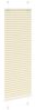 vidaXL Plissee Creme 40x150 cm Stoffbreite 39,4 cm Polyester 4015284 Bild 3