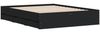 vidaXL Bettgestell mit Schubladen Schwarz 140x190 cm Holzwerkstoff 3207302 Bild 4