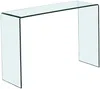 Vente-unique - ALONZO Konsole Glas Transparent - B 35 cm x H 75 cm x L 110 cm Bild 3