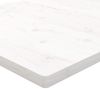 vidaXL Schreibtischplatte Weiß 100x60x2,5 cm Massivholz Kiefer 824441 Bild 5