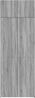 vidaXL Hochschrank Grau Sonoma 80x42,5x225 cm Holzwerkstoff 3281355 Bild 4