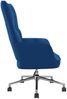 vidaXL Relaxsessel Blau Samt [328171] Bild 4