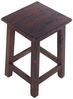 DESIGN DELIGHTS Hocker Sitzhocker MADERO, 48x30cm(HxB) Altholz Holzhocker, massivholz Hocker Bild 3