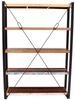Bücherregal Retro 140x200x35 aus recyceltem Mangoholz Bild 4