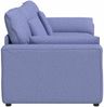 vidaXL Modulares Sofa mit Kissen Jeansblau 3321127 Bild 5